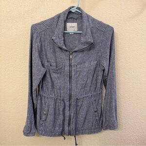 Old Navy Long Sleeve Jean Like Jacket Size Small